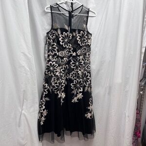 Tahari/Arthur and Levine Golden Vines Dress